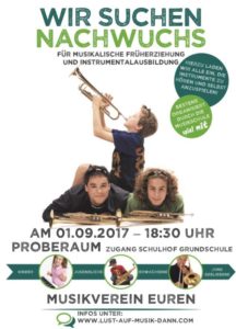 Wir suchen Nachwuchs!